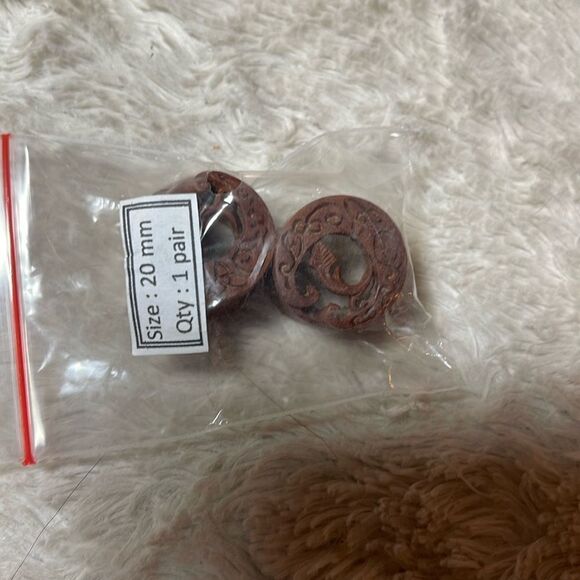 Sawo wood swirl plugs multiple sizes available NEW - Picture 1 of 8